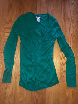 Jr. Green Lightweight Sweater M