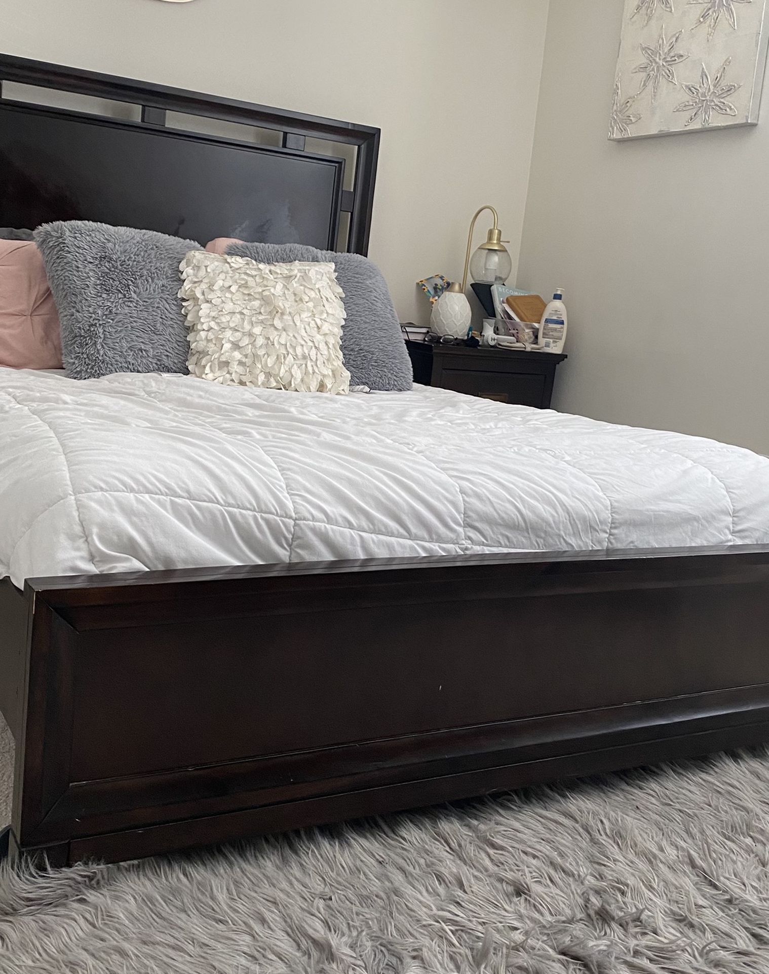 Queen Bed Frame And Mattress