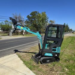 NEW!!! Mini Excavator with Cab