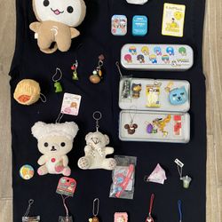 Keychains, Trinkets & Plushies