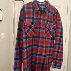 DIXXON DOOHAN 95 FLANNEL Size Large “New” $30