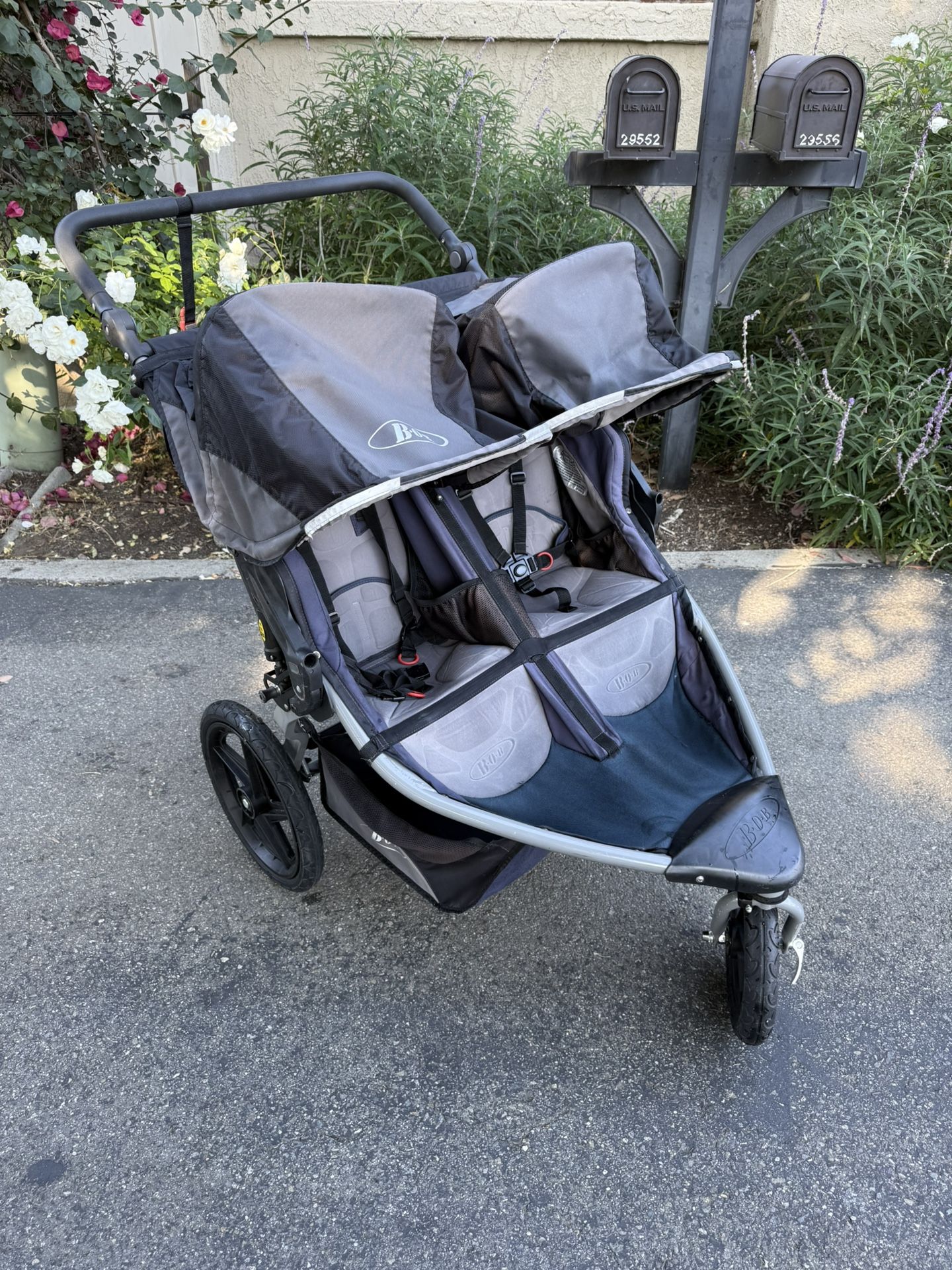 Double bob stroller