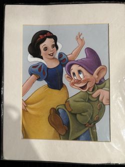 Bruce McGaw Graphics Disney Art Celebration Snow White Ready To Frame