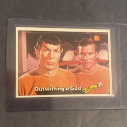 1976 Topps Vintage Star Trek Captains Log #20