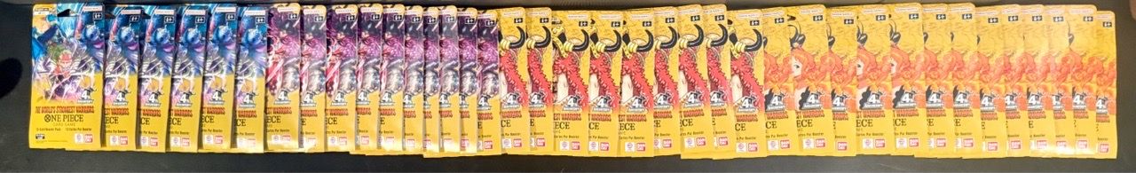 OP 17 The worlds strongest warriors Lot of 40