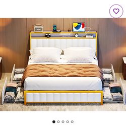 Bed Frame With Storage