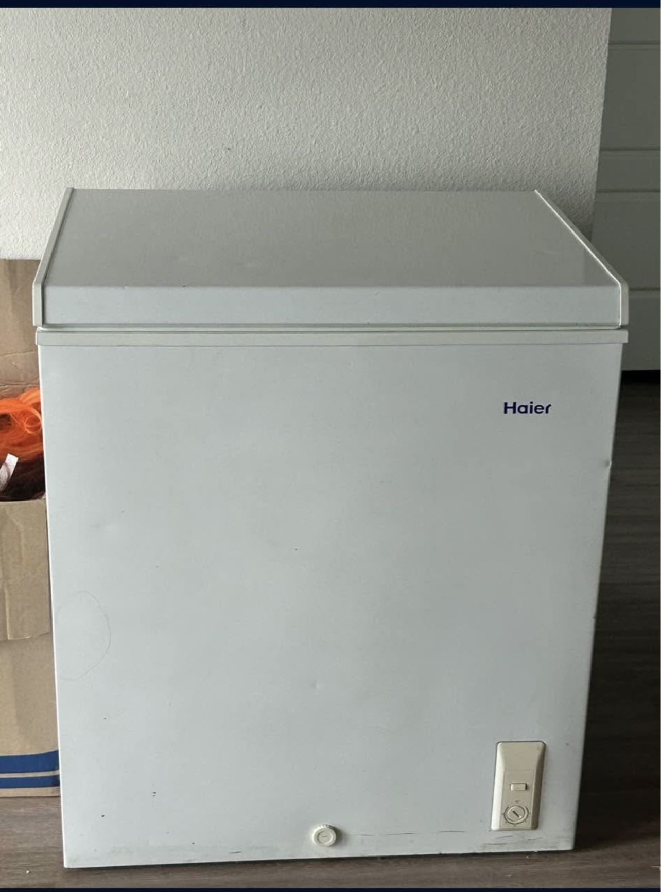 Haier Chest Freezer – 5.0 cu. ft. (Great Condition)