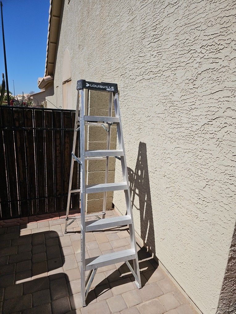 Louisville 250 Lb Capacity Ladder 6 Ft