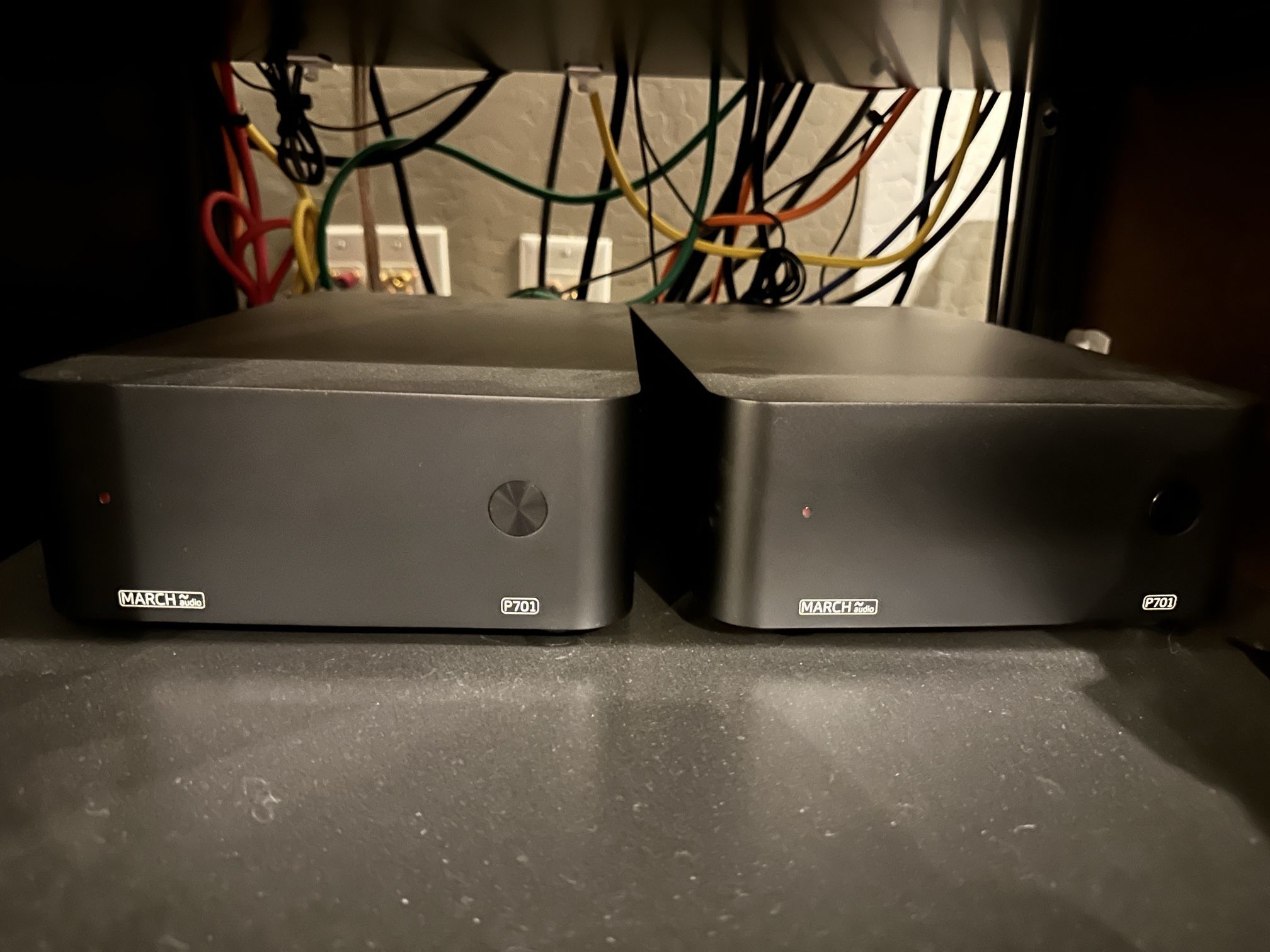 March Audio P701 monoblock Amplifiers - 3 Total