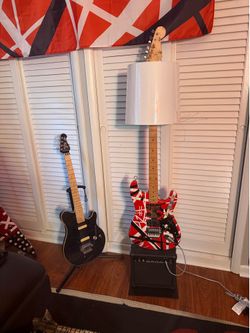 Van Halen guitar lamp