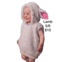 Toddler Lamb Costume 5 Church School Halloween / Disfraz de Cordero Niño