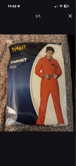 Kids prisoner costume