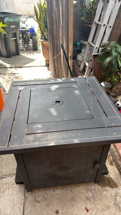 Outdoor Propane Fire Pit Table