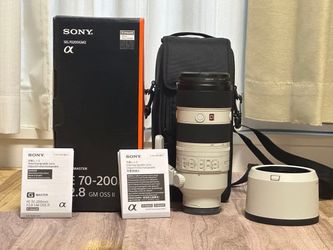 Sony FE 70-200mm F2.8 GM OSS II – NEW / Receipt
