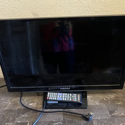 24 Inch Samsung Tv And Remote