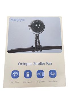 Octopus Stroller Fan 