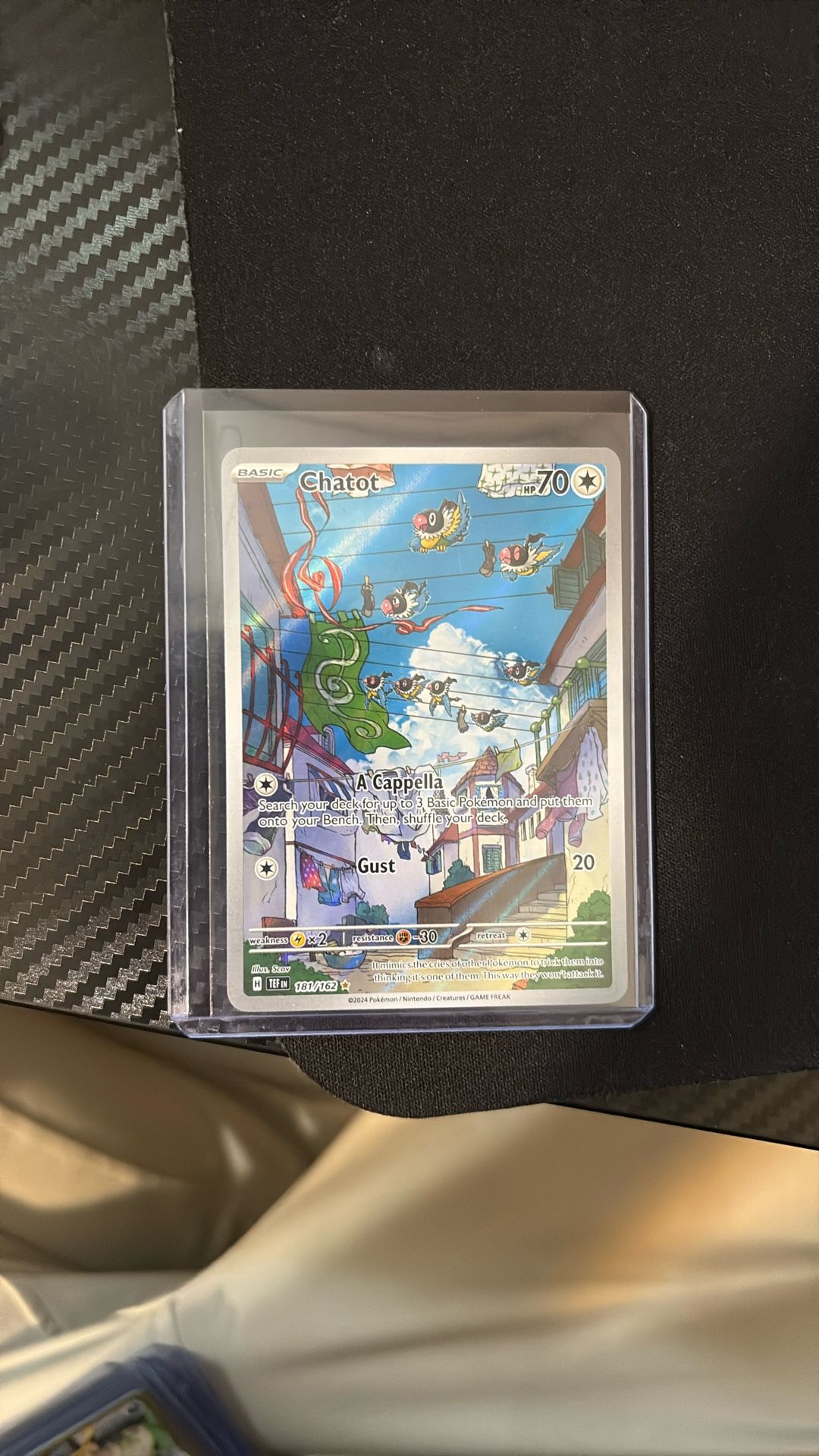 Pokemon Chatot IR 181/162