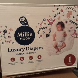 Millie Moon Diapers Size 1 