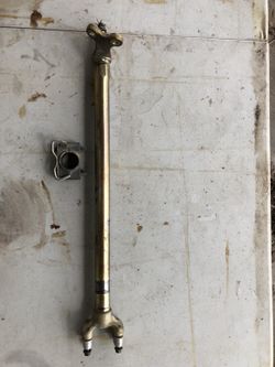 2001 Yamaha Warrior steering stem shaft and stem column clamp straight and in great shape