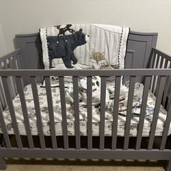 Crib And Toddler Bed