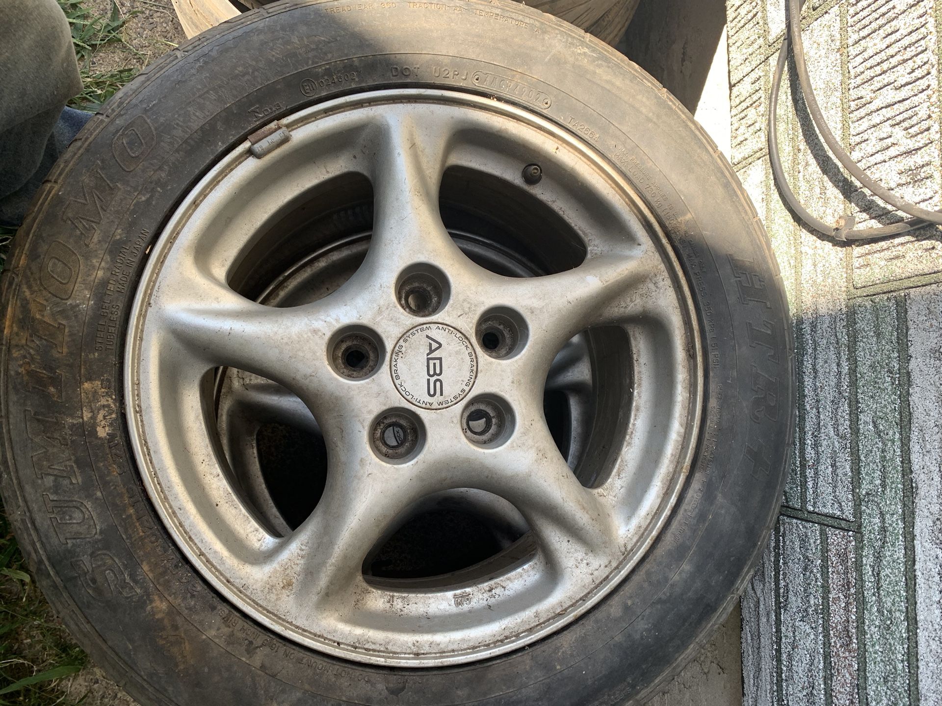 16 “inch 4 Pontiac rims