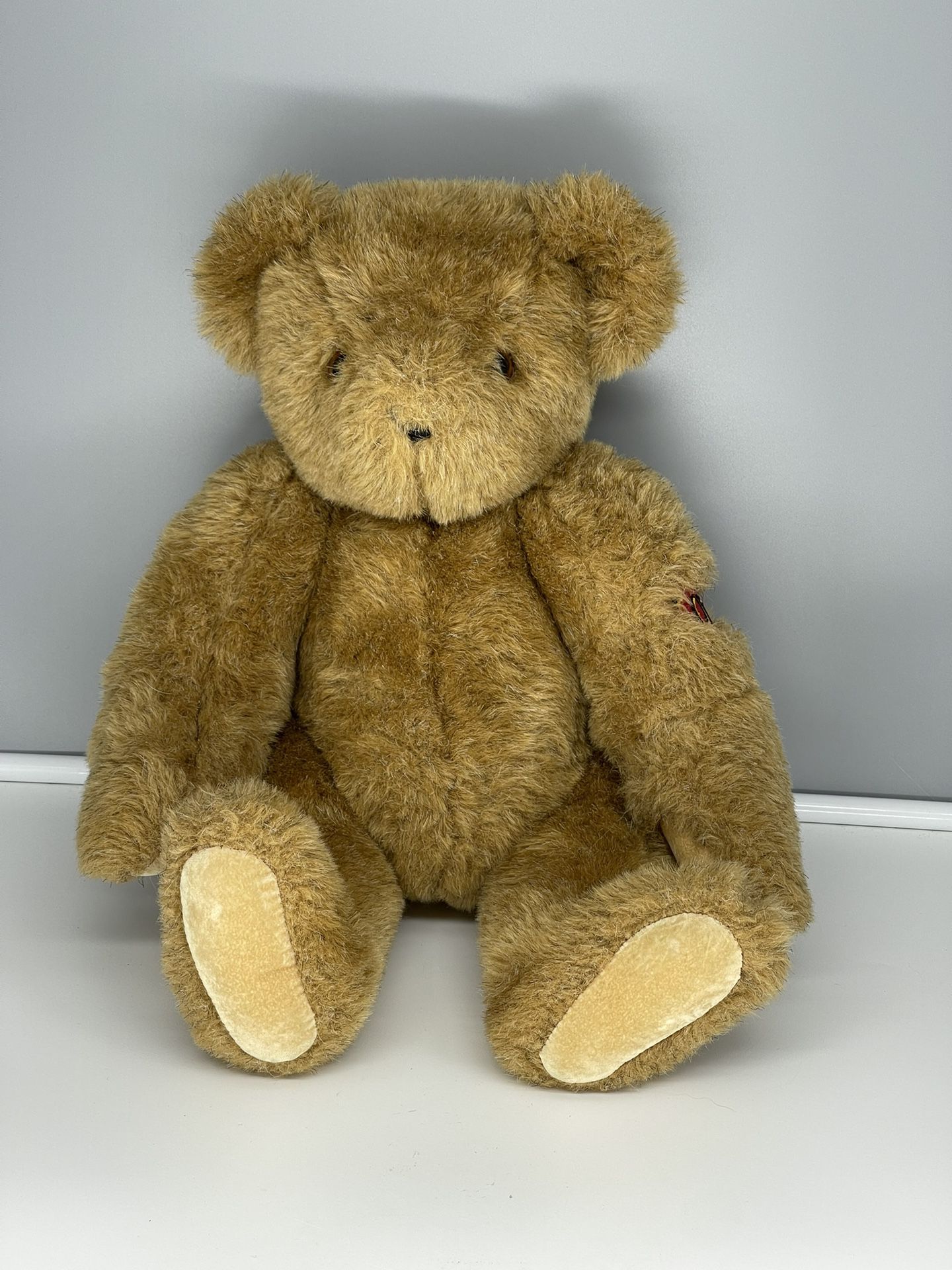 Vermont Teddy Bear Love Tattoo Jointed Classic 16" Sweetheart Plush. 