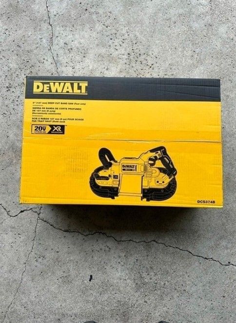 Brand New DeWalt 20V 5" Deep Cut Band Saw (Tool Only)