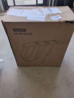 Rear E-bike rack
