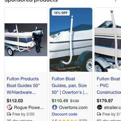 Fulton Boat Trailer Guides (FREE)