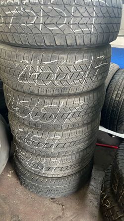 4 used tires 245/65/17