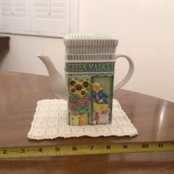 Tea Pot, Green Market