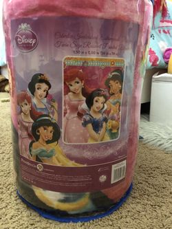 Twin princess blanket