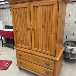 Armoire With Cabinet For TV