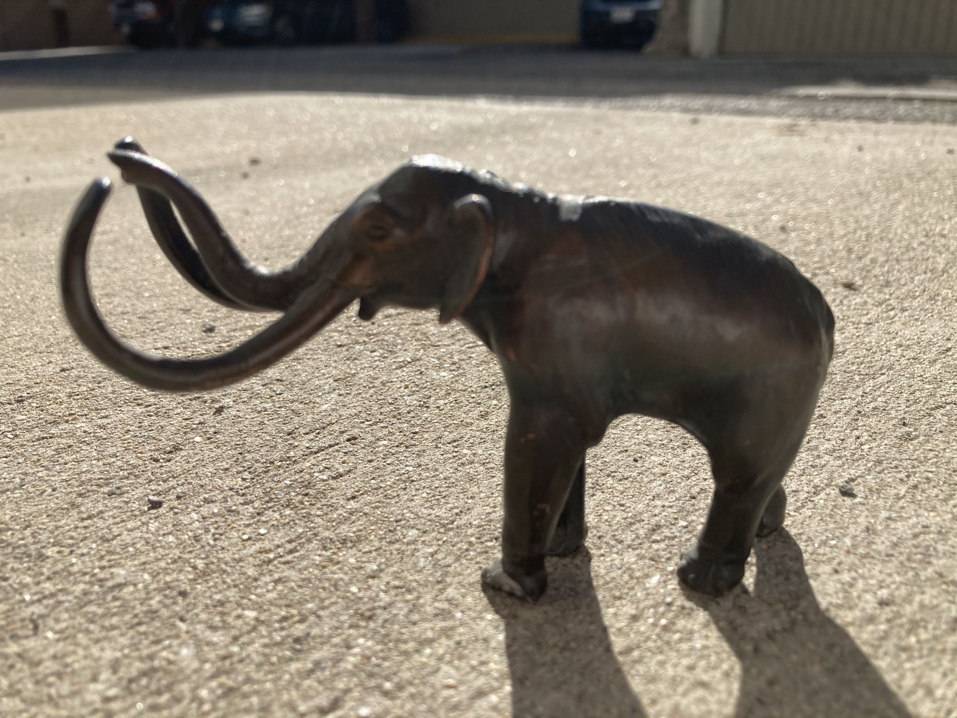 Bronze Mastodon Figurine M Otto La Brea Tarpits