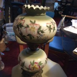 Vintage Hurricane Lamp