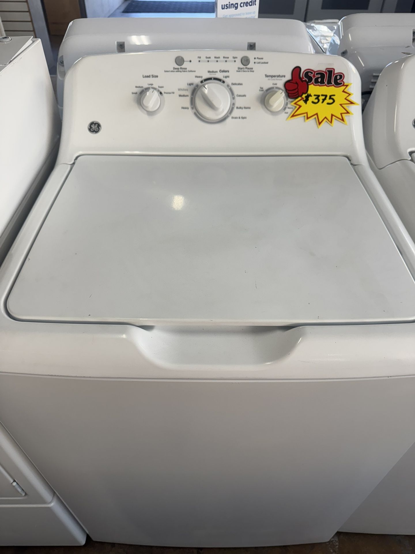 USED GE TOP LOAD WASHER