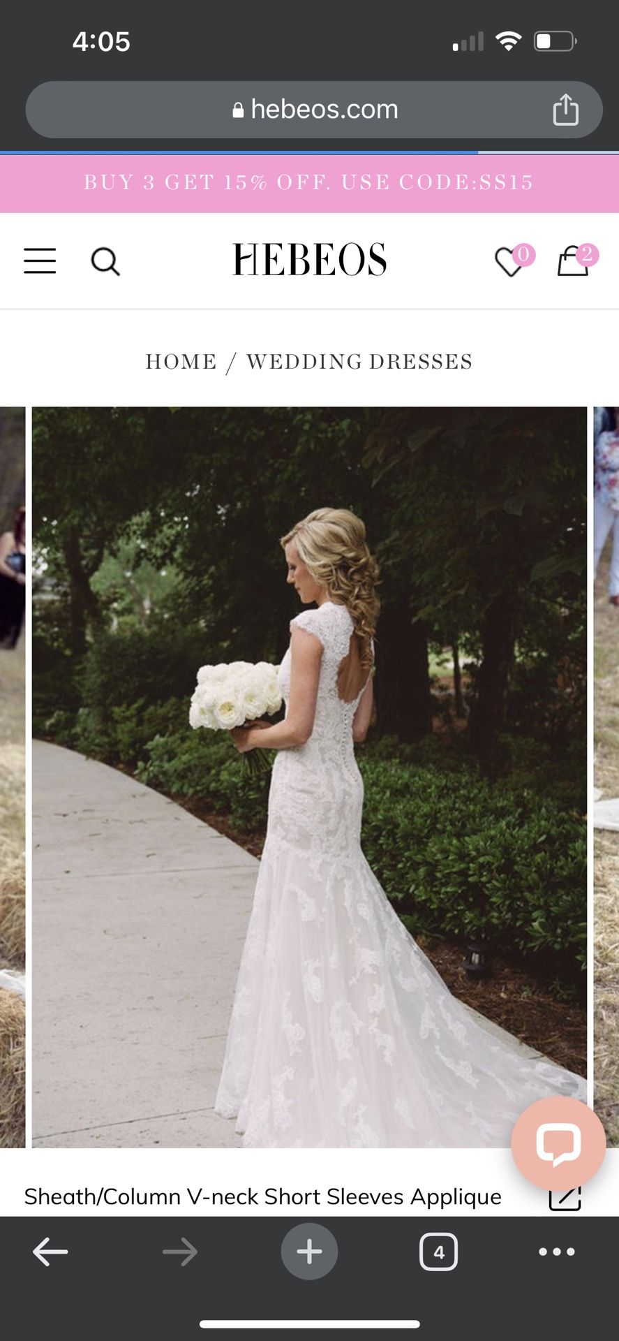 Wedding Dress Custom Sized