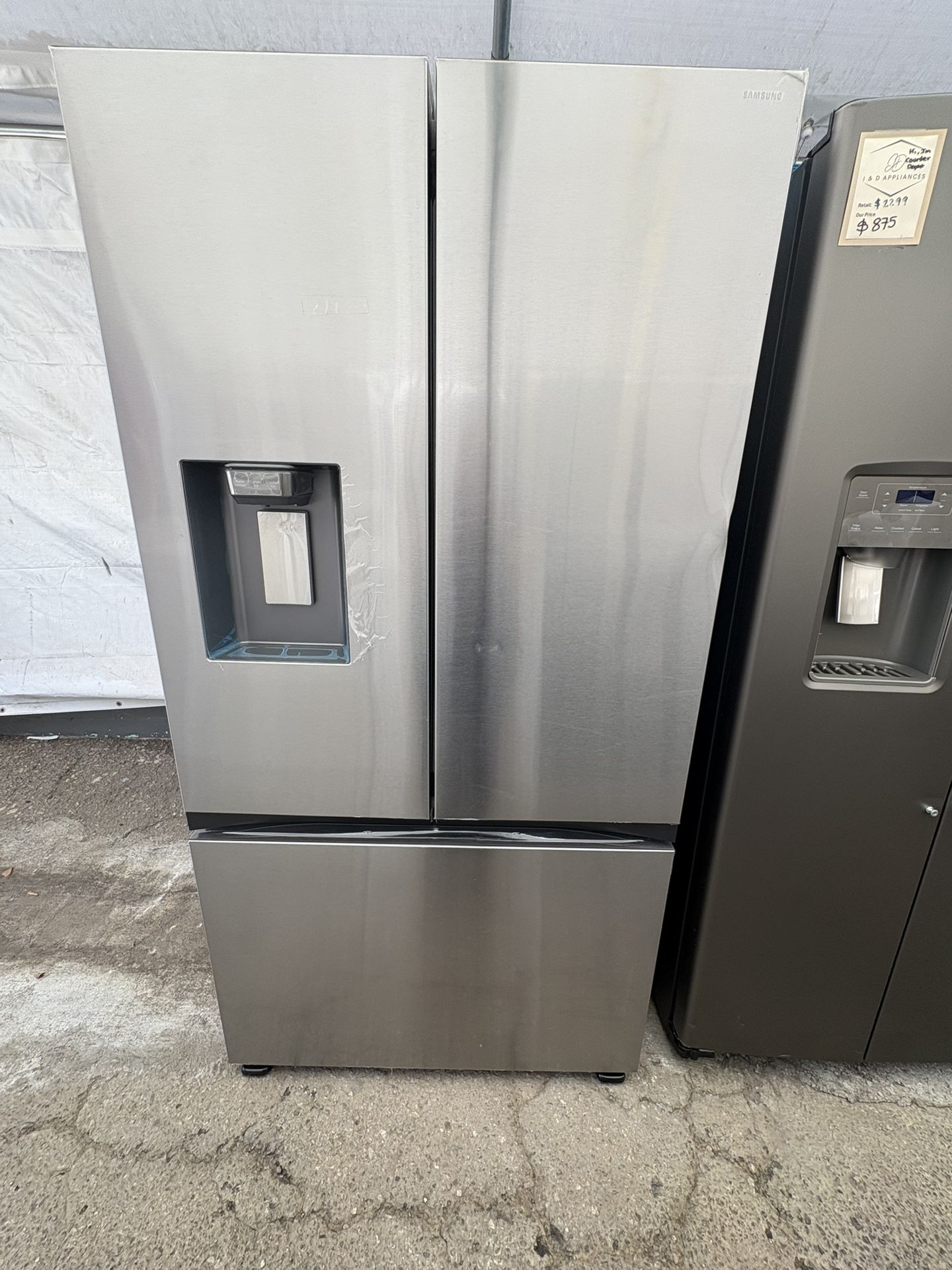 Samsung 3-Door French Stainless Steel
