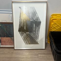 Beautiful Gold and Silver wall art!!!!!!