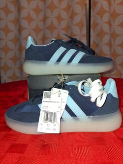 New adidas Barreda Decode Juniors' Shoes – Legend Ink/Ice Blue (Size 7 US)