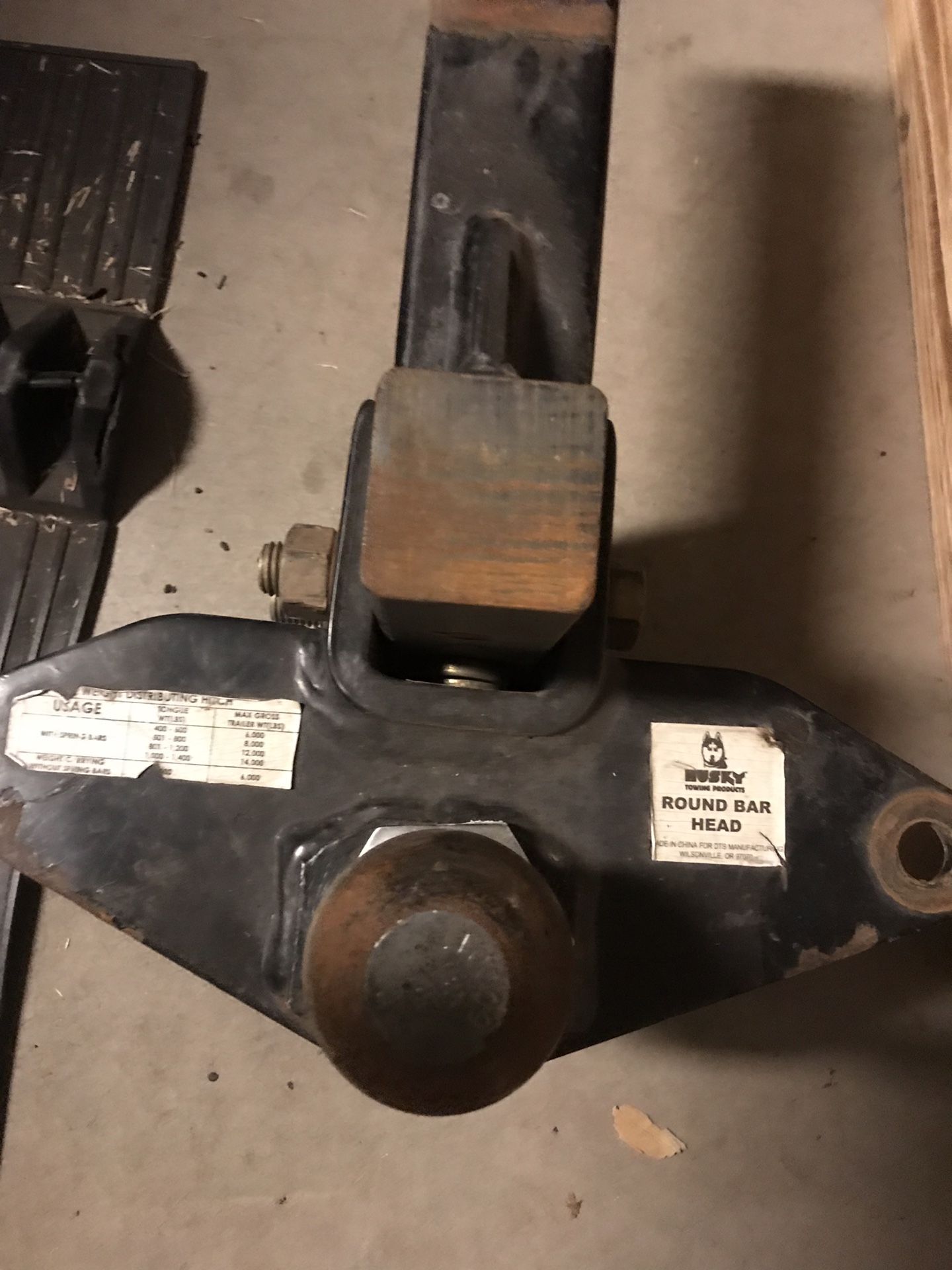 Husky Stabilizer Hitch with bars for Sale in Chandler, AZ OfferUp