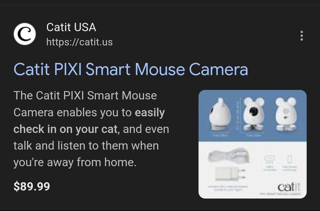 Catit PIXI Smart Camera