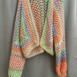 Crochet Cardigan Handmade