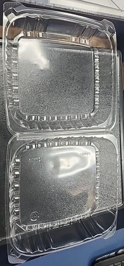 CLEAR HINGED LID CONTENDER 