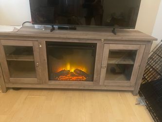 Electric Fireplace TV Stand Console