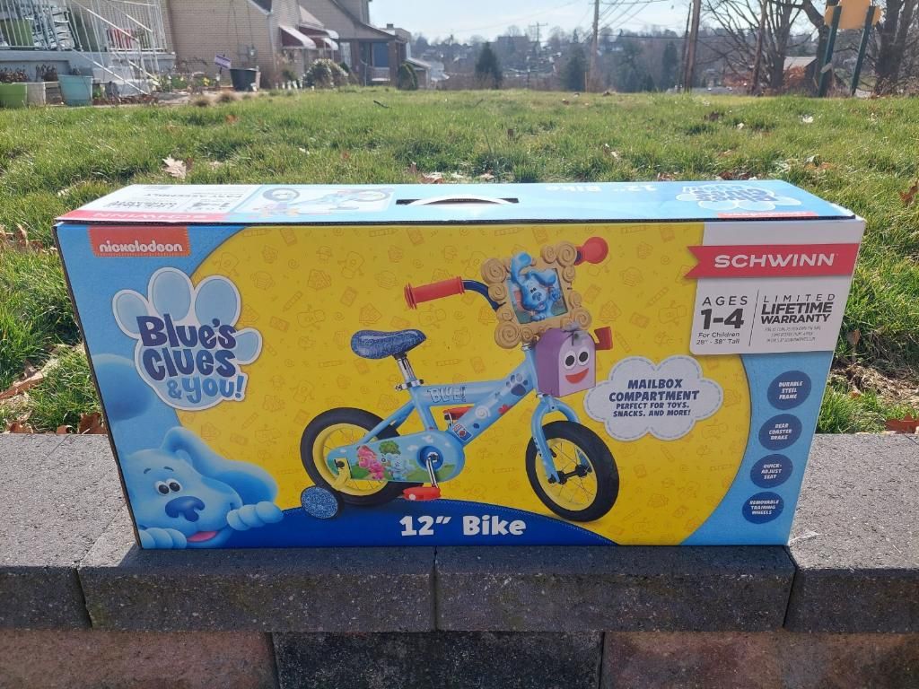 Schwinn Blues Clues 12” Bicycle ~ NEW