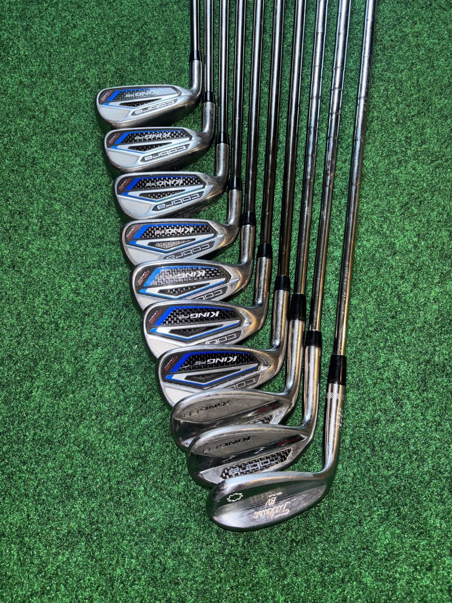 King Cobra F8 One Length Iron Set w/ SM7 60 (Left Handed)