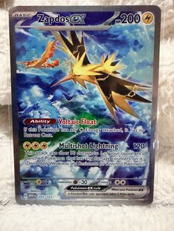 Pokemon Zapdos ex SIR 151