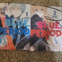 Blue Period Manga Vol 1 & 2