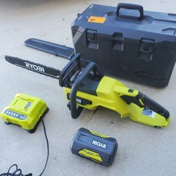 18inch 40 Ryobi Chainsaw Brushless 
